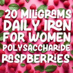 LLORENS PHARMACEUTICAL Iron Supplement for Women Iron Drops Daily Support, 20mg of Polysaccharide Complex Free Taste, Natural Sweeteners, Vegan and Paraben Free (Berry Daiquiri, 4 Fl Oz)