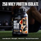 NutraBio 100% Whey Protein Isolate Protein Powder, 25g Protein with Complete Amino Acid Profile, Non-GMO, Soy & Gluten Free, Low Carb, Low Calorie Whey Protein Powder, Vanilla Caramel, 2 Lbs