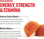 Force Factor Test X180 Gummies Testosterone Booster for Men with Tongkat Ali, Horny Goat Weed, Tribulus Terrestris, Fenugreek, Black Maca, Testosterone Supplement for Men, Berry Punch, 120 Gummies