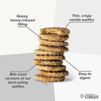Honey Stinger Organic Mini Vanilla Waffles | Energy Stroopwafel for Exercise, Endurance and Performance | Sports Nutrition for Home & Gym, Pre and Post Workout | 5 Bags, 26.5 Ounces