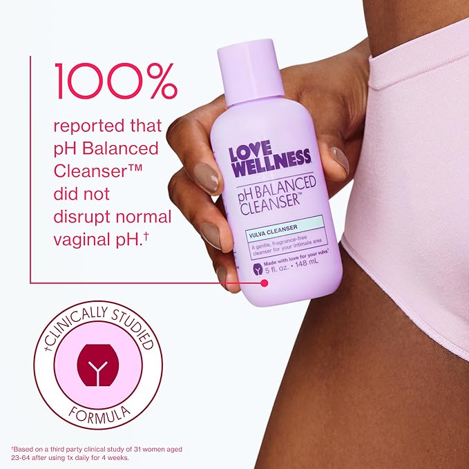 Love Wellness pH Balancing Cleanser & The Killer | Feminine Balance Duo | Supports Balanced pH, Intimate Health & Hygiene