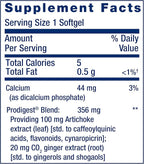 Life Extension Bloat Relief, Artichoke, Ginger, Fennel and Turmeric for Digestive Health, Supports Bloating Relief and Promotes Digestive Comfort, Gluten Free, Non-GMO, 60 softgels