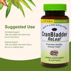 Herbs Etc. CranBladder ReLeaf Softgels - Bladder Health Support - Natural Supplement Formula to Aid Urinary Health & Comfort - Optimal Urinary Support with Cranberry - 60 Softgels (60 Servings)