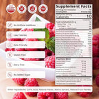 Hormone Balance for Women, Myo & D-Chiro Inositol Powder with Folate & Amino Acid & Ashwagandha - Ovarian Support, Mood Regulation & PMS Relief, Raspberry Lemon, 15 Servings