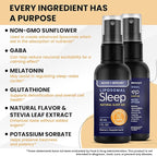 Sleep Mouth Spray - Dietary Supplement - Sleep Supplement - Sleep Support for Deep Restful Sleep - 1 fl oz