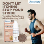 WELMATE Clotrimazole 1% Antifungal Topical Solution, 0.33 fl oz (10mL) – Athlete’s Foot, Jock Itch & Ringworm Treatment, Greaseless, Non-Staining, Fast Relief for Itchy, Cracked, Dry Skin