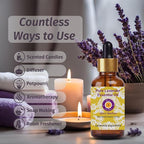 Deve Herbes Pure Lavender Essential Oil (Lavandula angustifolia) Steam Distilled 10ml (0.33 oz)