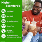 Orgain X Justin's ® Organic Vegan Nut Butter Protein Powder, Vanilla Almond Butter- 20g Plant Protein, 1g Sugar, Gluten Free, No Dairy, Soy Ingredients, or Artificial Flavors, 1.17 lb