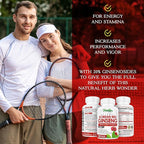 Parker Naturals Korean Red Ginseng Extract, 1300mg Extract with Ginger Root and Black Pepper, 20% Ginsenosides Red Panax Ginseng Supplement, 120 Caps