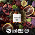 Truvani Digestive Enzymes | 9 Enzyme Blend | Digestive Support | Reduce Bloating | Increased Nutrient Absorption | Non-GMO Capsules| 30 Day Supply