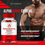 Alpha Gummies for Men, Alpha Gummy Extreme for Men - Maximum Strength Performance Supplement, All Natural Support Overall Health & Wellness, Advanced Formula, AlphaGummies Extreme Reviews (3 Pack)