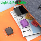 Cute Small Travel Pill Box, Urekt 10 pcs Mini Pocket Pill Organizer Daily Single Pill Containers Portable Medicine Holder for Purse Vitamin Fish Oil Supplements