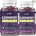 NEW AGE (2-Pack) Premium Elderberry Gummies for Adults Kids with Vitamin C, Zinc, Propolis - Sambucus Black Elderberry Gummy Extract - Gluten Free & Vegetarian - 120 Gummies