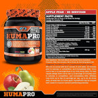 HumaPro Essential Amino Acid Formula | EAA Protein Supplement | Supports Muscle Recovery & Performance | Vegan, Gluten Free | | 90 Servings (Apple Pear)