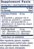 Life Extension FLORASSIST GI with Phage Technology, Digestive Health, probiotic Support, Nutrient Absorption, 7 probiotic strains, bacteriophage Blend, 90 Liquid Vegetarian Capsules