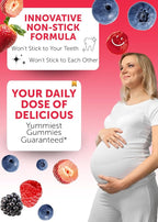 Lunakai USA Made 17-in-1 Prenatal Vitamins for Women with Iron & Folic Acid – Delicious Daily Prenatal Gummies for Maternal Wellness Support, 60ct