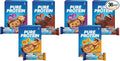 Pure Protein Bars,High Protein,Nutritious Snacks to Support Energy,Low Sugar,Gluten Free,Variety Pack,1.76oz,18 Count (Pack of 2)