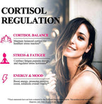 2 Pack Cortisol Supplements for Women, 17-in-1 Cortisol Calm Detox Reducer Manager w. Magnesium Ashwagandha Theanine, Cortisol Liquid Drops for Relax, Recess Mood & Hormone Harmony, Cortisol Drink Mix