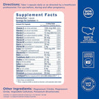 Mommy's Bliss Prenatal Multivitamin with Iron and Folic Acid, Supports Baby Development + Mom Immune System & Energy Levels w/ B Vitamins & Probiotics, Vegan & Gluten Free (45 Servings)