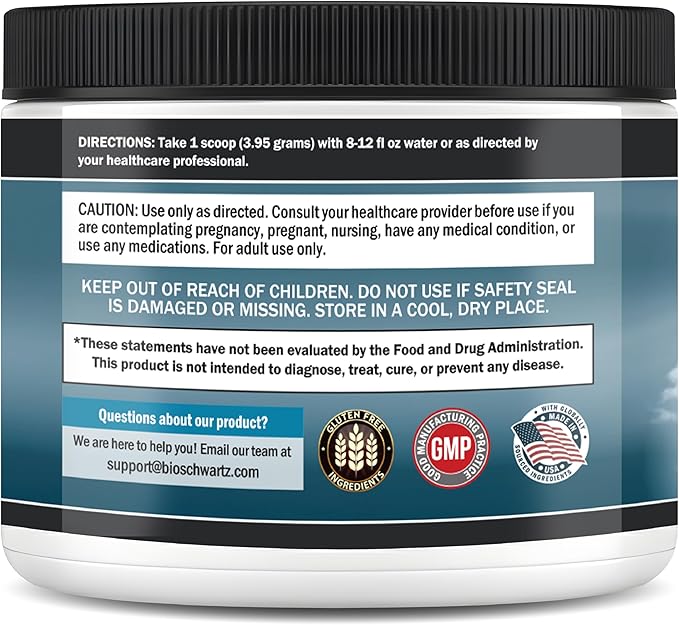 Magnesium Bisglycinate Powder Chelated Supplement - High Absorption Magnesium Glycinate Powder Supplement for Women and Men - Sleep, Muscle, Bone & Joint Support - Non-GMO Chelate - 237g, 60 Servings