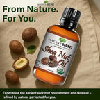 Pure Carrier and Essential Oils for Skin Care, Hair, Body Moisturizer for Face-Anti Aging Skin Care (Shea Nut Oil Organic, 4oz)