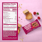 Nature’s Bakery Whole Wheat Fig Bars, Raspberry, Real Fruit, Vegan, Non-GMO, Snack bar, 6 Count (Pack of 6)