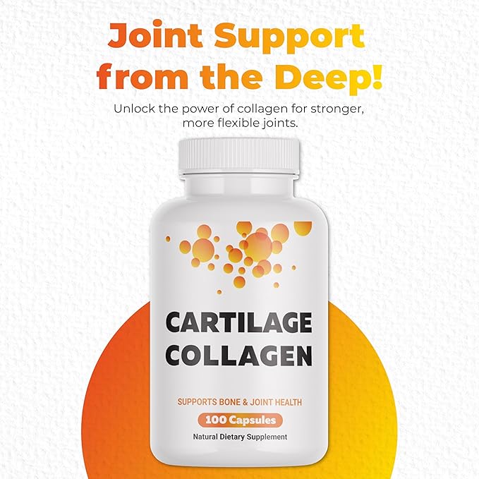FabLab Collagen Supplement - Nutritional Supplement for Nerve & Bone Support - Non-GMO, Anti-Aging Dietary Product with Hydrolyzed Peptides -100 Capsules