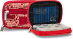 Made Easy Kit Pill Case for Everyday and Travel - 7-Day Weekly Medicine Supplement Vitamin Organizer Sorter Tracker - Neoprene Bag with Pockets - Compact Portable 8 Compartments (Red Love Language)