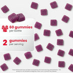 Cellev8 Prime Recovery Joint & Muscle Recovery Gummies - 60 Count - Antioxidant Cellular Health, Daily Energy, Wellness, Supplements with SOD, Tart Cherry - NSF Sport Formula, Raspberry Flavor