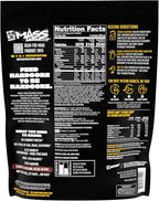 Mutant Mass Extreme 2500 – High Calorie Mass Gainer Whey Protein Powder for Muscle Building and Weight Gain – Clean Calories with Whole Food Carbs - Triple Chocolate 2.2 lb