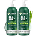 Tea Tree Lemongrass Body Wash MaxTherapy, Itchy Skin Relief, Antifungal Defense, Fights Body Odor, Soothes Jock Itch & Athlete's Foot, Intimate Wash, Men & Women, 2-Pack, Limited Edition