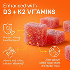 Zena Nutrition Creatine Gummies with D3 & K2, Creatine Monohydrate for Men and Women, Supports Bone, Muscle, & Cognitive Health, Gummy Workout Supplement, Watermelon Flavor, 150ct, 30 Daily Servings