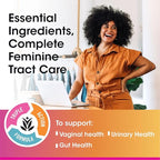 vH essentials Probiotics with Prebiotics and Cranberry Feminine Health Supplement - 60 Capsules
