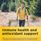 Nature Made Zinc Supplements 30 mg Per Serving, Dietary Supplement for Immune Health and Antioxidant Support, 60 Zinc Gummies, 30 Day Supply, (Pack of 2)