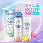 Secret Feminine Wash, 24 HR Deodorizing Feminine Body Wash for Women, Removes 6x Causes of Odor, PH Balanced, Safe to Use Everywhere, Light & Fresh, 8.0 oz, (Pack of 2)