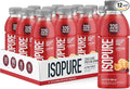 Isopure Zero Carb 32g Clear Protein Ready-to-Drink, Whey Protein Isolate, Alpine Punch, 12 Pack (Packaging May Vary)