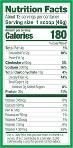 Vega Protein and Greens Protein Powder, Berry - 20g Plant Based Protein Plus Veggies, Vegan, Non GMO, Pea Protein for Women and Men, 1.3 lbs