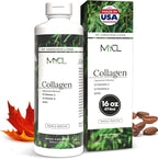 Liquid Collagen for Women - Vegan Collagen Liposomal Supplement - Ultra Absorption, Plant Based with Bamboo Extract, Vitamin C, Amino Acids - Skin, Hair, Nail, Joint Support - Maple Mocha 30 Servings