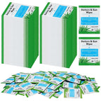Timgle 100 Pcs Denture Cleaning Wipes Refreshes Mouth Deep Cleaning Wipes for Remove Denture Adhesive, Food Debris, Stains and Odor (Classic)