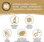 Ambrosia Planta - Plant-Based Protein Powder 20g | Dairy Free Vegan Protein Powder with BCAA Amino Acids | Keto-Friendly, No Added Sugar | 25 Servings | Vanilla