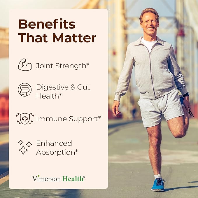 Turmeric Curcumin Supplement with Ginger Root for Joint Support, Digestive & Gut Health - Contains Organic Turmeric Curcumin with Black Pepper (Bioperine) for Enhanced Absorption - 60 Capsules