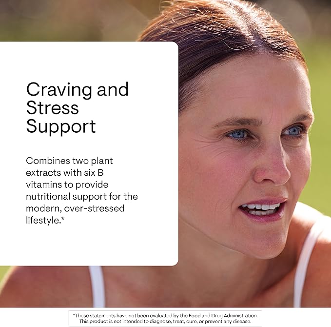 THORNE - Craving and Stress Support - 5-MTHF, B Vitamins, Folate & Plant Extracts to Support Sleep, Cravings & Stress* - 30 Servings