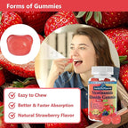 NAD Supplement Gummies Sugar-Free, NAD Nicotinamide Riboside Resveratrol 900mg w. Quercetin, Collagen Biotin & Vitamin, High Potency NAD Resveratrol Supplements for Anti Aging, Energy, Focus