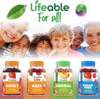 Lifeable Zinc Gummies for Kids |15mg | Great Tasting Kids Zinc Supplements | GMO Free Vegetarian Zinc Vitamins | for Healthy Skin and Immune Support for Kids and Children | 90 Gummies