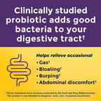 Nature Made Probiotic + Prebiotic Fiber Gummies for Daily Gut Health,Fiber Supplement with Probiotics for Digestive Health Support,50 Gummies,25 Day Supply,(Pack of 2)