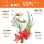 Himalaya MenstriCare, 30 Day Supply - Supports PMS, Menstrual Cramp Relief, and Hormone Balance for Women - Vegan, Non-GMO, Gluten Free, 120 Capsules