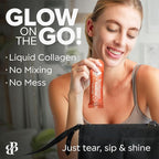 12,000mg Marine Collagen Liquid Shots| High Strength Hydrolyzed Marine Collagen Peptides w/Hyaluronic Acid & Vitamin C for Skin, Hair & Joints | Orange, 14 Daily Servings 30ml