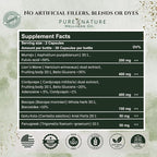 Focus + Energy + Performance Support-6-in-1 Mushroom Nootropic & Mitochondrial Complex-Advanced Brain Supplement-Natural Energy-Caffeine Free Biohack with Lion’s Mane,Cordyceps,Mumijo,Fenugreek