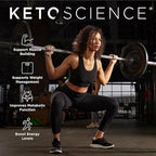 Keto Science Ketogenic Meal Shake Vanilla Dietary Supplement, Keto Protein, Rich in MCTs and Protein, Packed with Collagen, Vitamins and Minerals, Keto and Paleo Friendly, Weight Loss, (14 servings), 20.49 Oz