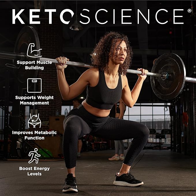 Keto Science Ketogenic Meal Shake Vanilla Dietary Supplement, Keto Protein, Rich in MCTs and Protein, Packed with Collagen, Vitamins and Minerals, Keto and Paleo Friendly, Weight Loss, (14 servings), 20.49 Oz